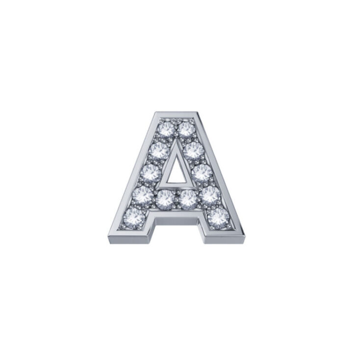 Donna Oro Elements Lettere Classiche in oro "A"