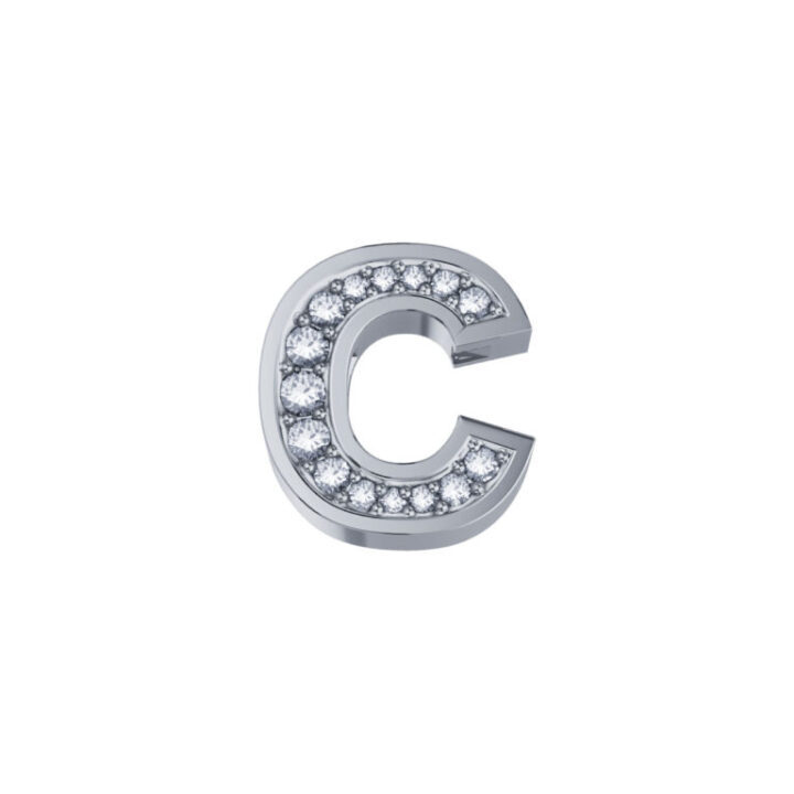 Donna Oro Elements Lettere Classiche in oro “C”