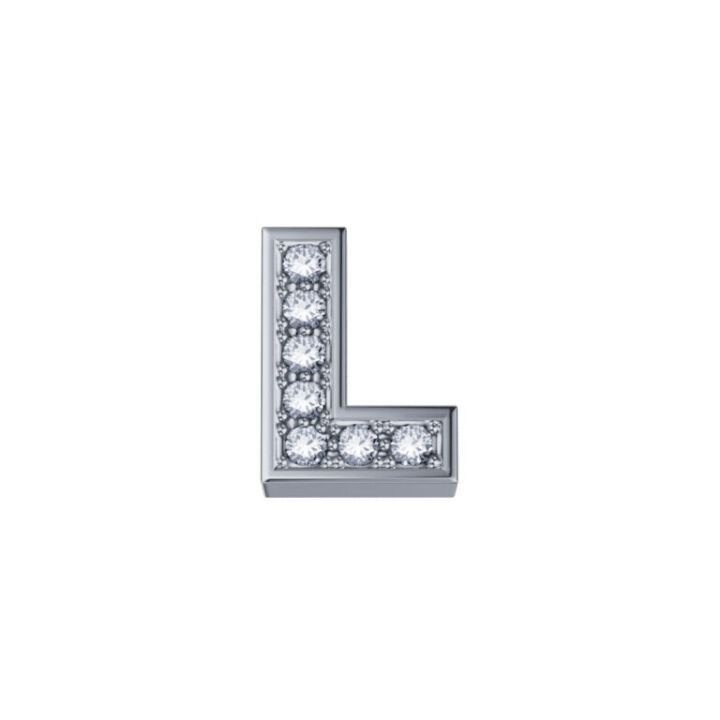 Donna Oro Elements Lettere Classiche in oro “L”