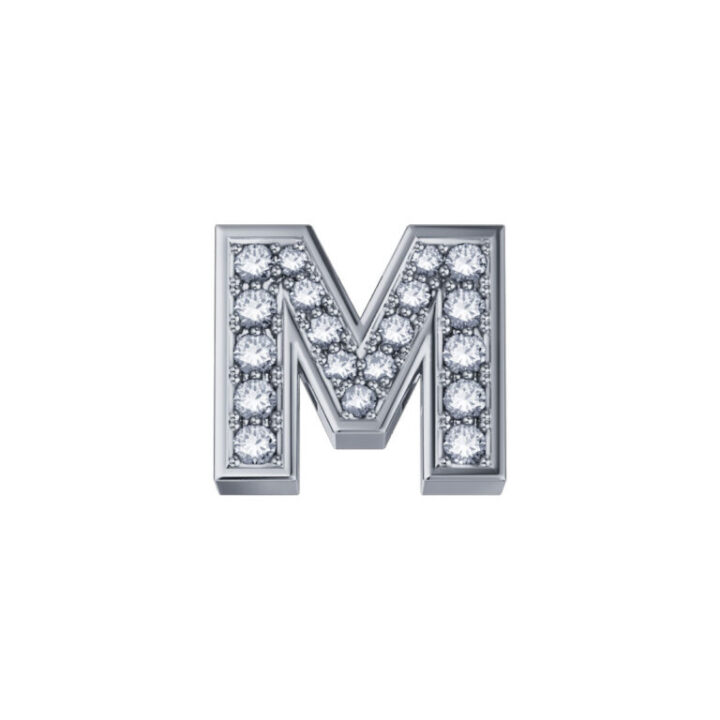 Donna Oro Elements Lettere Classiche in oro “M”