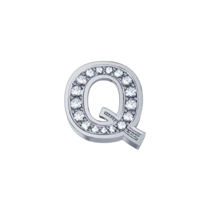 Donna Oro Elements Lettere Classiche in oro “Q”