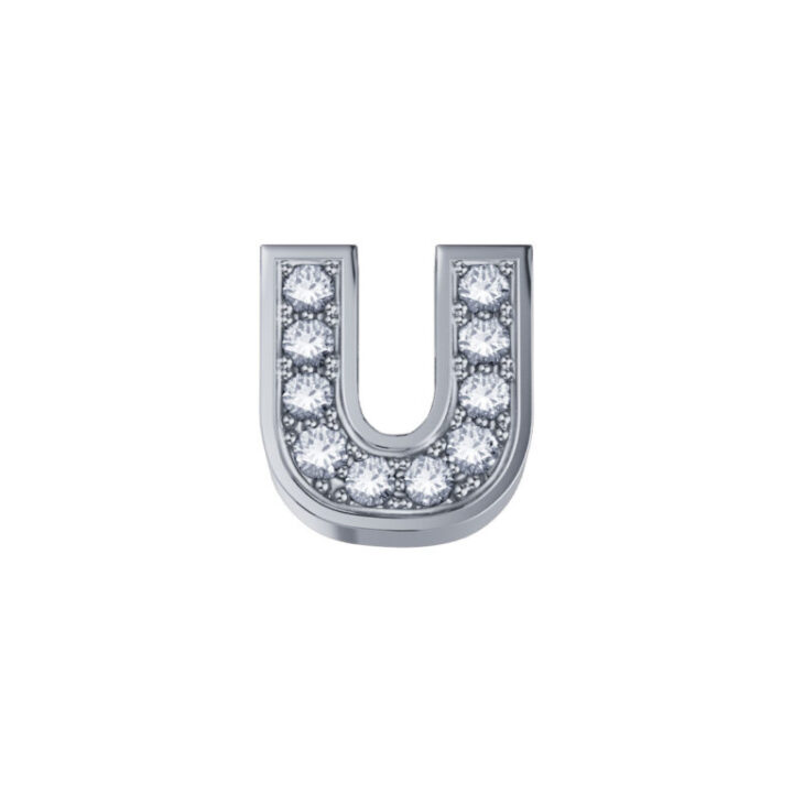 Donna Oro Elements Lettere Classiche in oro “U”