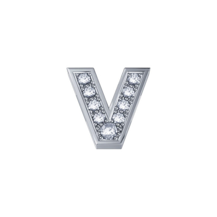 Donna Oro Elements Lettere Classiche in oro “V”