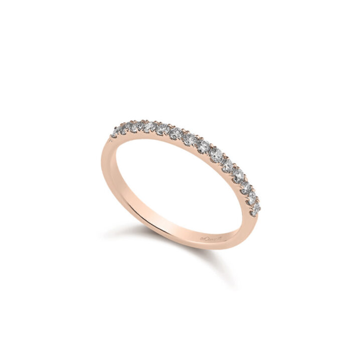 Veretta in oro rosa DHAV9433.022 collezione "Luce" di Donna Oro