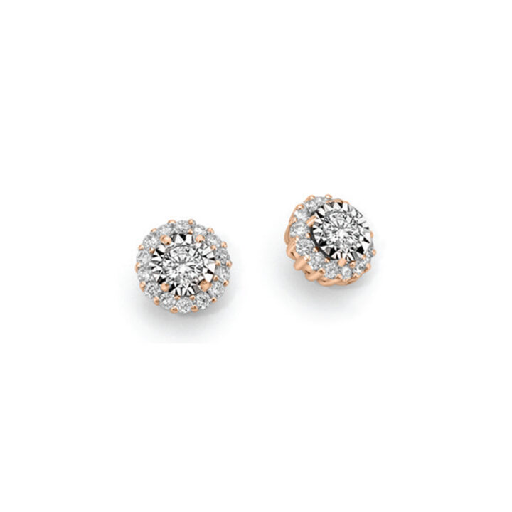 Orecchini punto luce DHOF9410.018 collezione “Luce” di Donna Oro