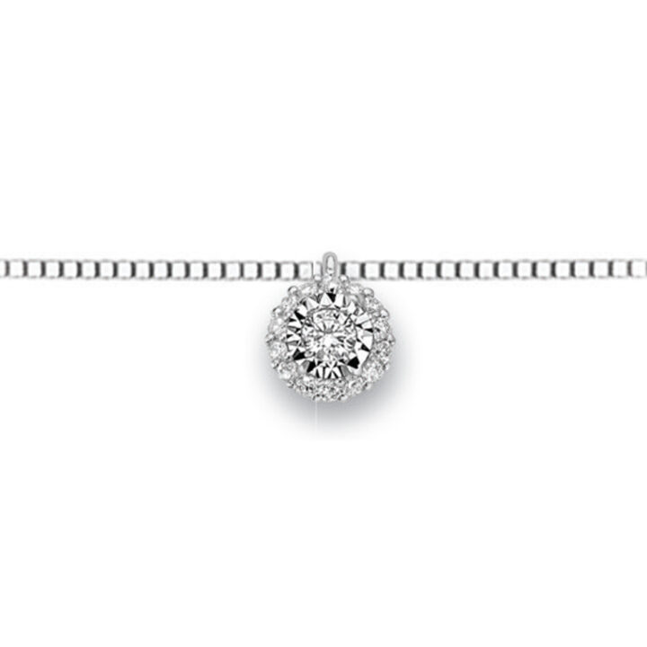 Collana punto luce DHPF9406.009 collezione “Luce” di Donna Oro