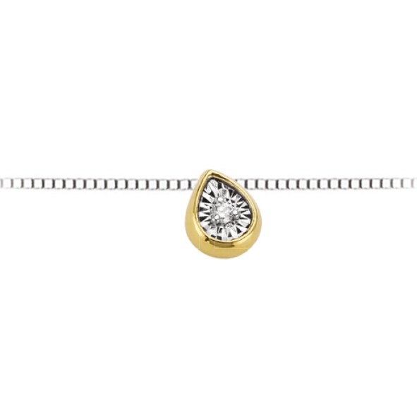 Punto luce a goccia DHPL8350.002 collezione “Luce” di Donna Oro