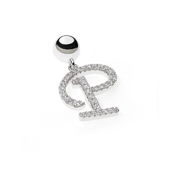 Bracciale Ambrosia perle con iniziale “P”