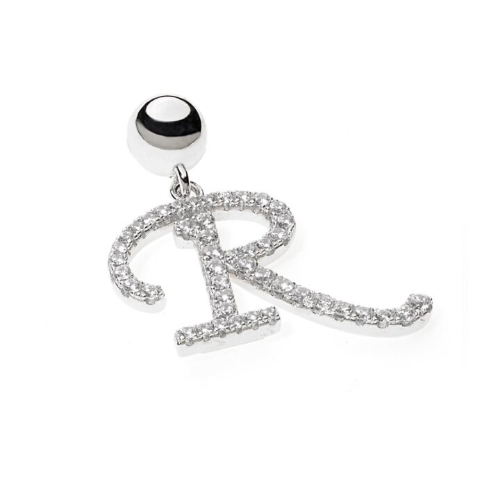 Bracciale Ambrosia perle con iniziale “R”
