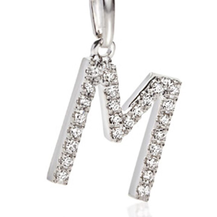 Pendente Ambrosia con iniziale “M”