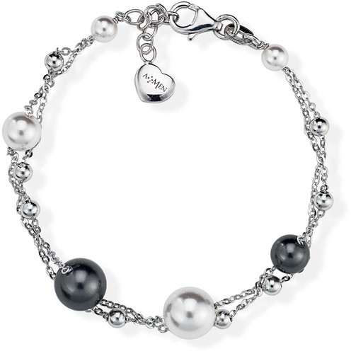 Bracciale AMEN con perle