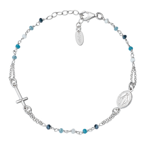 Bracciale AMEN Rosario con cristalli multicolor