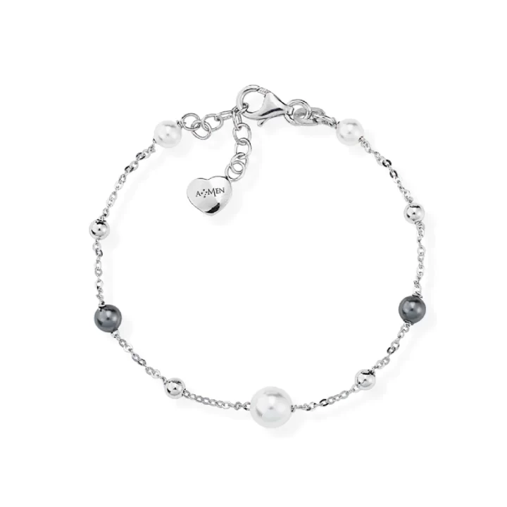 Bracciale AMEN con perle