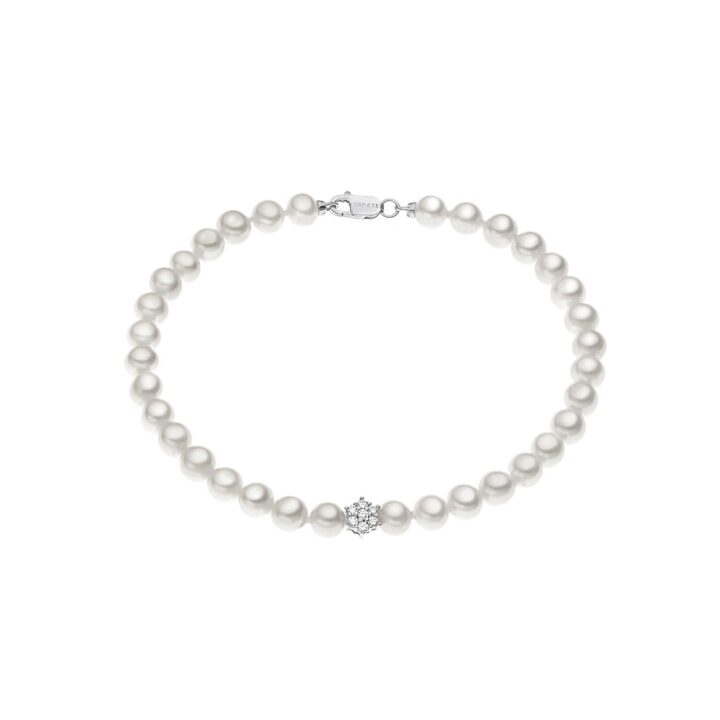 Bracciale Comete Perle e Diamanti