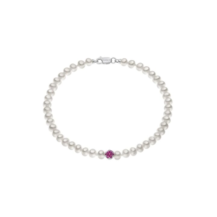 Bracciale Comete Perle e Rubino