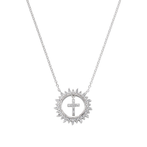 Collana AMEN Croce nel Sole