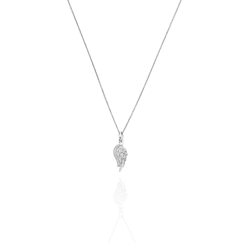Collana AMEN Ala con zirconi