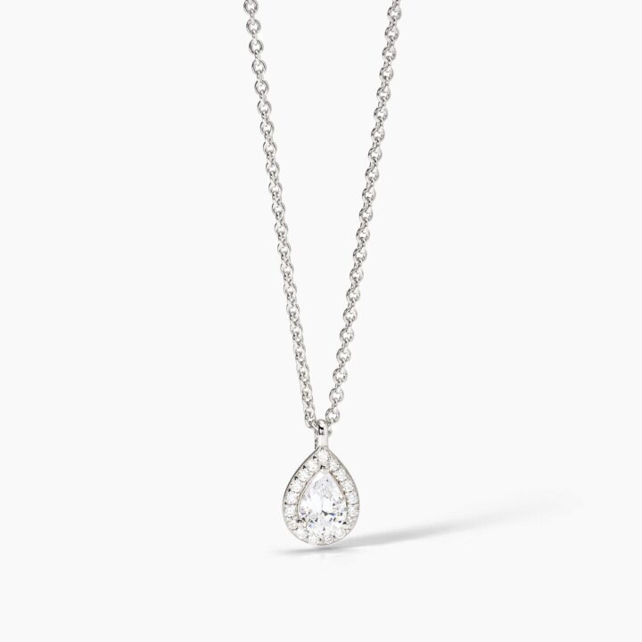 Girocollo Mabina in argento con zirconi bianchi COOL OR RÉTRO?