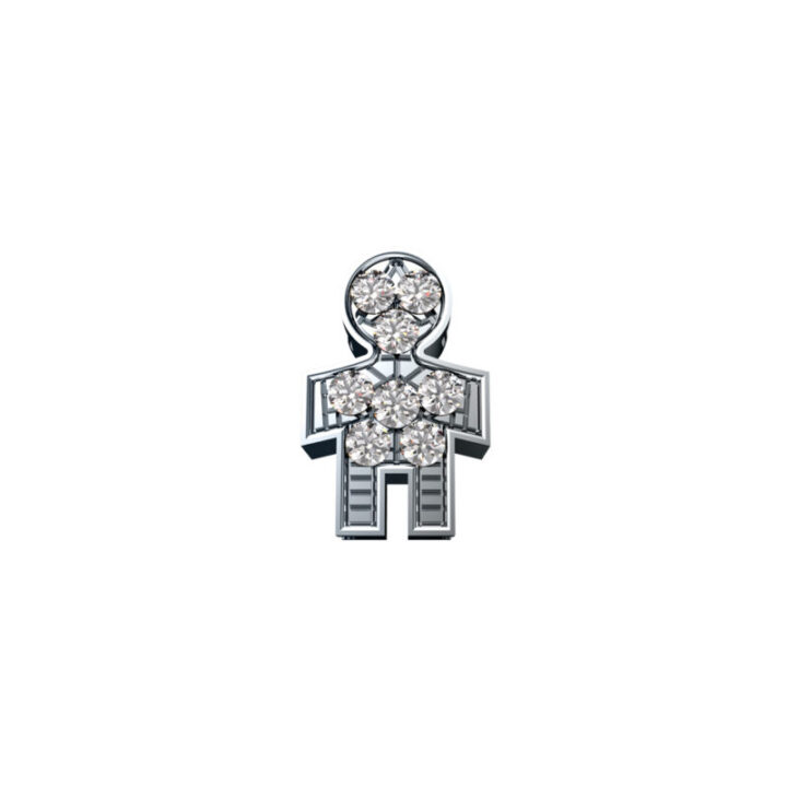Donna Oro Elements Bimbi in oro bianco