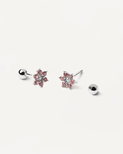 Orecchini PDPAOLA In Argento Rose Peony