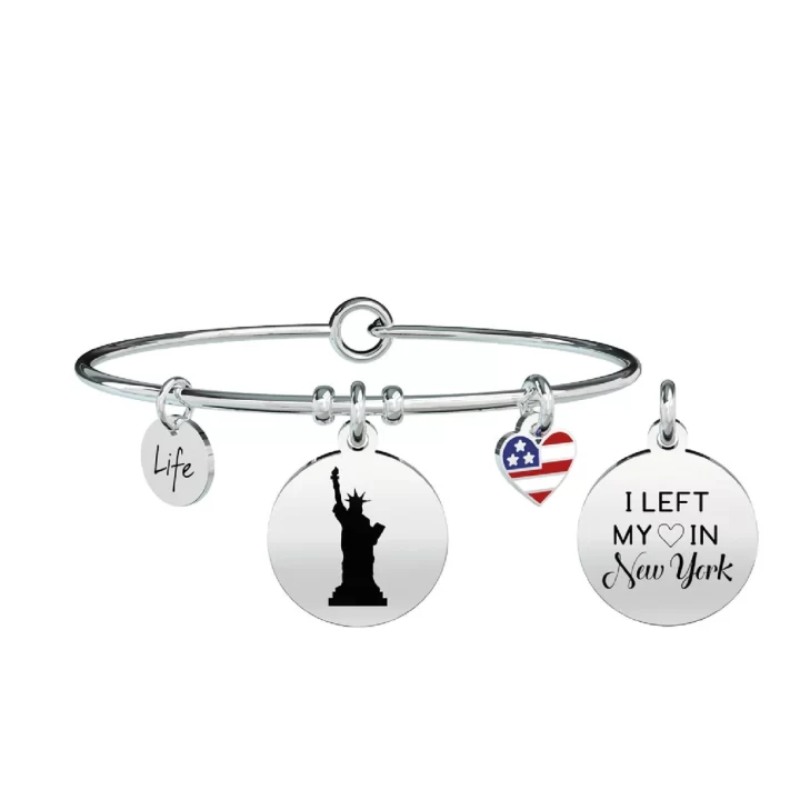 Bracciale Kidult I LEFT MY HEART IN NEW YORK